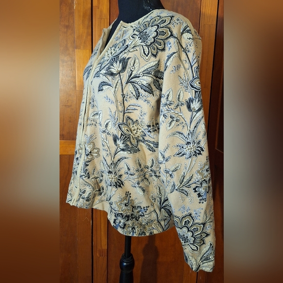 🌿LIZ CLAIBORNE women's full zipper jacket. Size XL - Picture 3 of 6